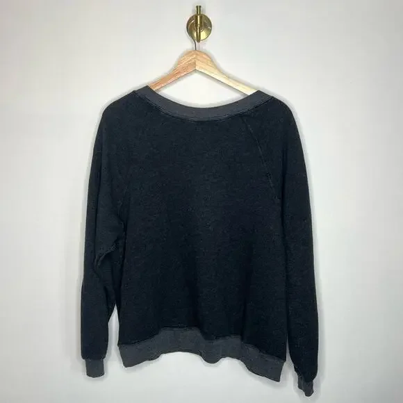 Wildfox Monday Mourning Crewneck Pullover Sweater - Picture 2 of 5